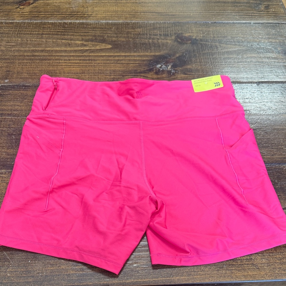 all in motion Hot Pink Women’s Athletic Shorts women’s size XXL